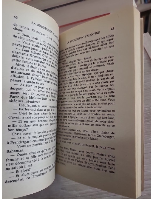 La Succession Valentine - Un roman de suspense et d'intrigue