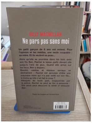 Ne pars pas sans moi - Un thriller psychologique captivant