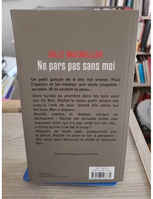 Ne pars pas sans moi - Un thriller psychologique captivant