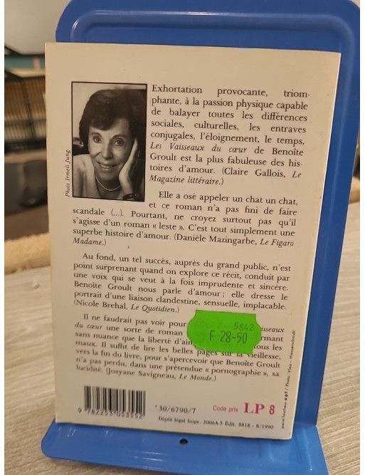 Les Vaisseaux du coeur - Roman d'amour passionnel de Benoîte Groult