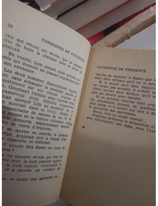 Consignes de prudence - Un roman noir entre tension et stratégie