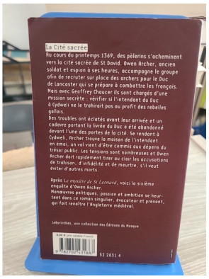 La Cité sacrée - Une enquête médiévale d'Owen Archer