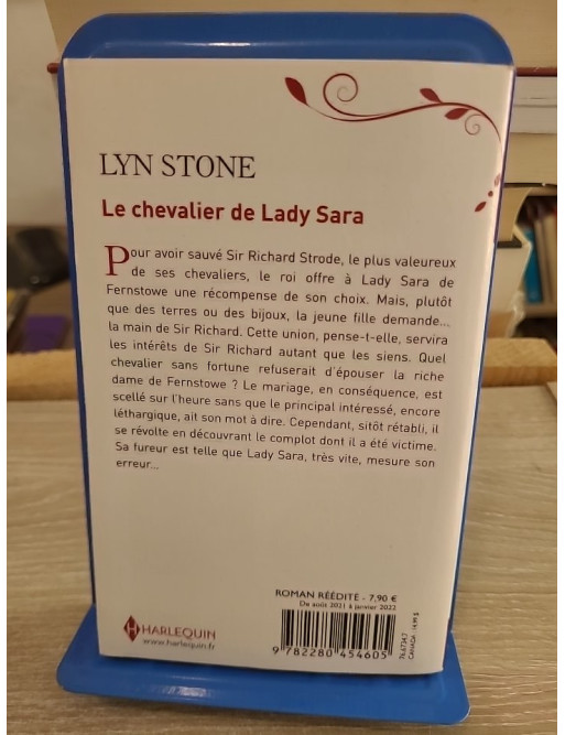 Le chevalier de Lady Sara - Lyn Stone - Romance historique médiévale entre mariage imposé et passion