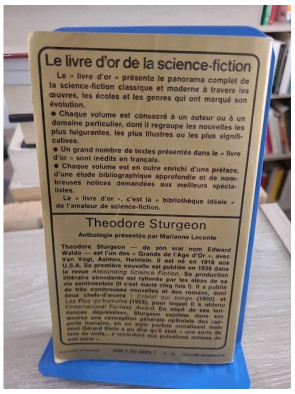 Theodore Sturgeon - Theodore Sturgeon - Anthologie de science-fiction Le Livre d'or
