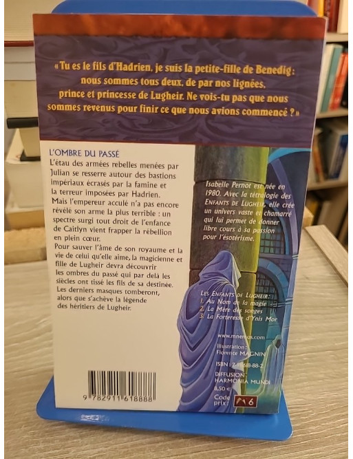 Les Enfants de Lugheir Tome 4 L'ombre du passé - Isabelle Pernot - Fantasy épique et magique