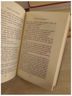 Meurtre sur le Grandvaux - Bernard Clavel - Roman historique rural et tragique dans le Jura