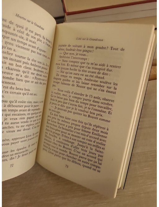 Meurtre sur le Grandvaux - Bernard Clavel - Roman historique rural et tragique dans le Jura