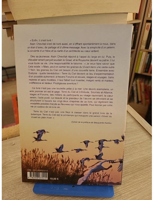 Les semeurs du vivant - L'aventure de Terre du Ciel - Alain Chevillat - Récit spirituel et développement personnel