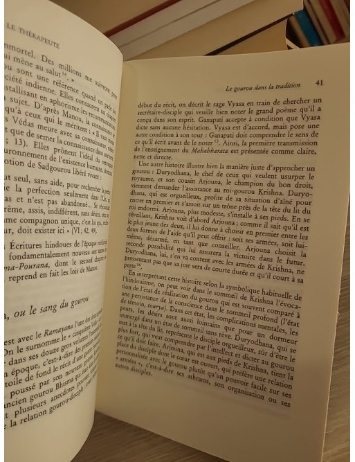 Le Maître et le Thérapeute - Jacques Vigne - Un psychiatre en Inde entre yoga et psychothérapie