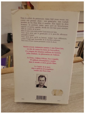 L'héritage de la haine (Le couloir de la mort) - John Grisham - Thriller judiciaire intense contre la peine capitale