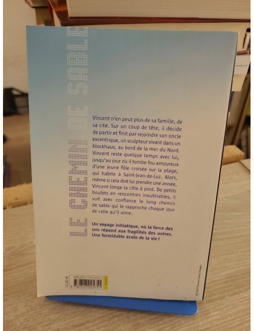 Le chemin de sable - Pascal Garnier - Roman initiatique jeunesse entre voyage et quête de soi