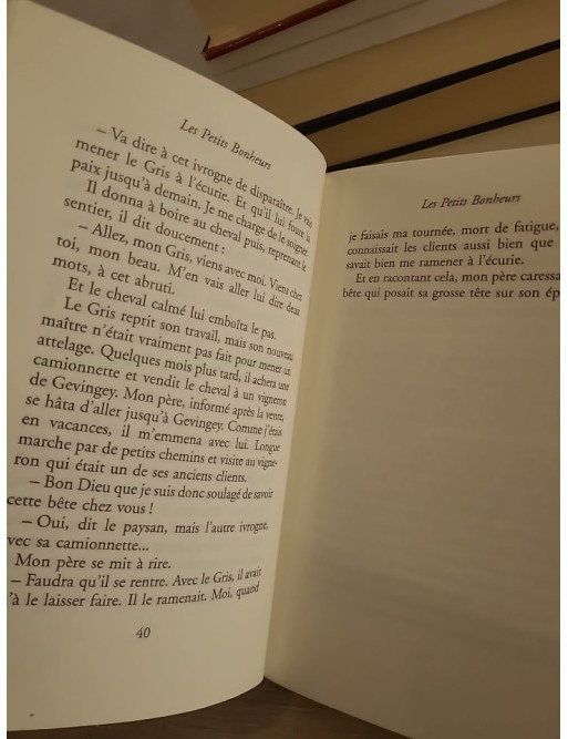 Les petits bonheurs - Bernard Clavel - Récits sensibles sur la simplicité et la vie quotidienne