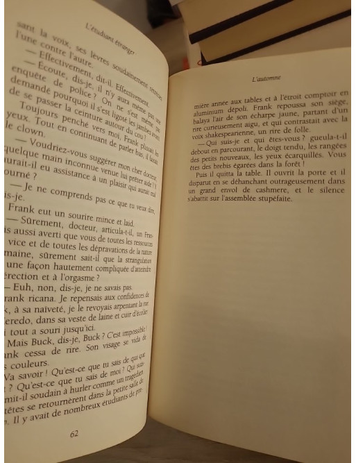 L'étudiant étranger - Roman d'apprentissage entre la France et l'Amérique