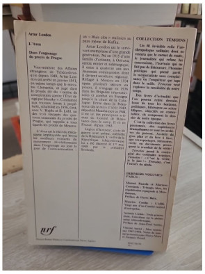 L'aveu - Dans l'engrenage du Procès de Prague (témoignage historique)