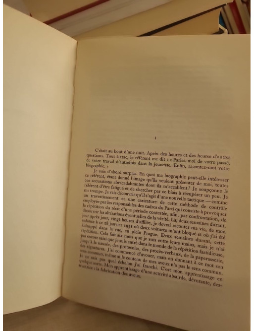L'aveu - Dans l'engrenage du Procès de Prague (témoignage historique)