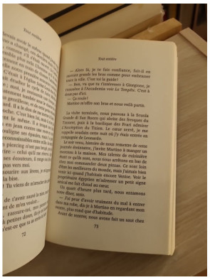 La Trilogie Italienne Tome 3 - Tout Entière, roman sentimental et passionnel