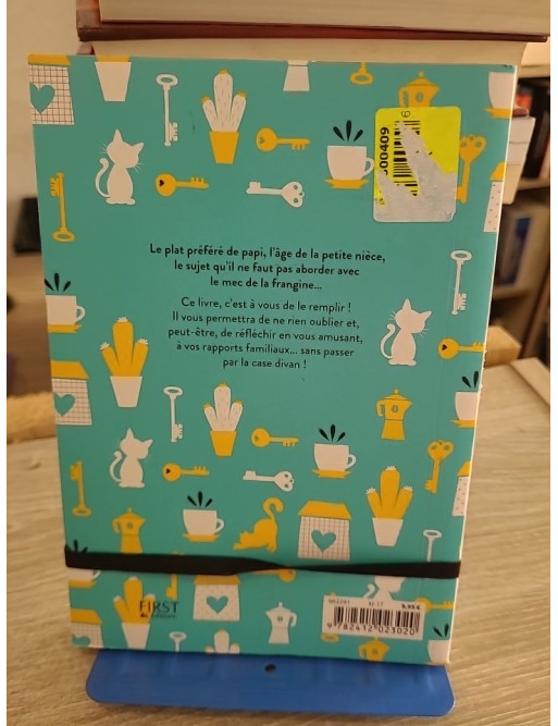 Tout sur ma famille - Le livre à remplir pour raconter souvenirs et anecdotes familiales