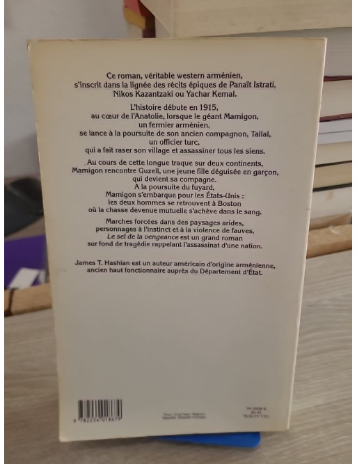 Le Sel de la vengeance - Roman noir et suspense