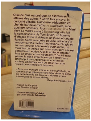 Une question d'attitude - Enquête et réflexions d'Isabel Dalhousie