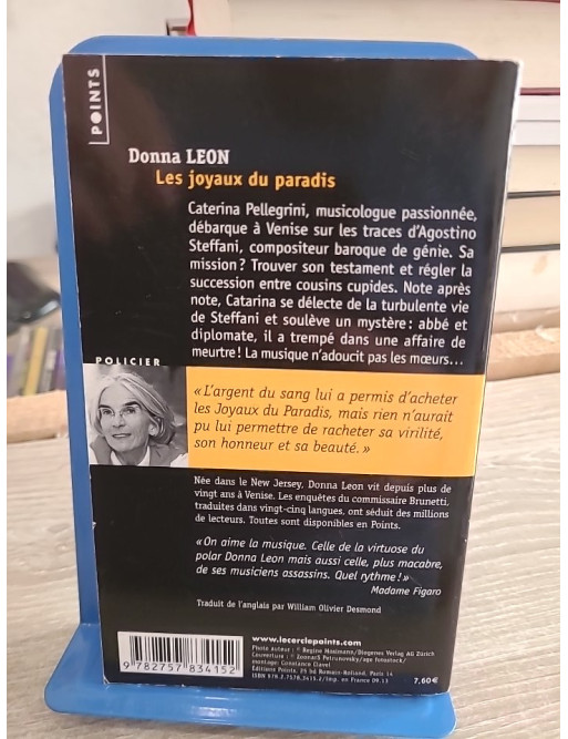 Les Joyaux du paradis - Enquête musicale et mystère à Venise