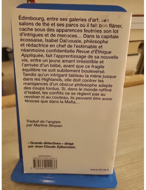 Le Bon Usage des Compliments - Série Isabel Dalhousie Tome 4