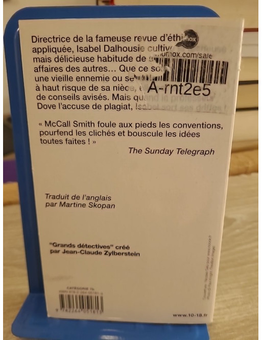 L'importance d'être reconnaissant - Les enquêtes d'Isabel Dalhousie