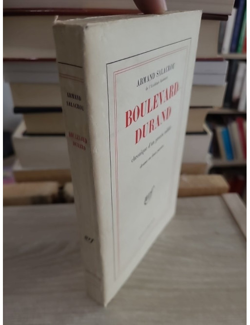 Boulevard Durand – pièce de théâtre d’Armand Salacrou