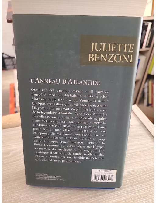 L'Anneau d'Atlantide - Juliette Benzoni