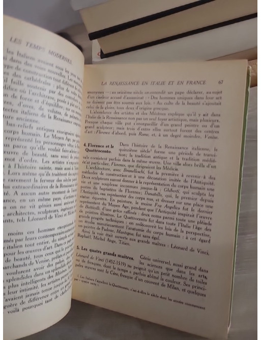 Cours Jules Isaac Histoire - Classe de 4ème : Les Temps modernes