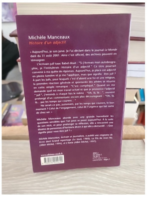 Histoire d'un adjectif – réflexion sur l'identité et l'engagement