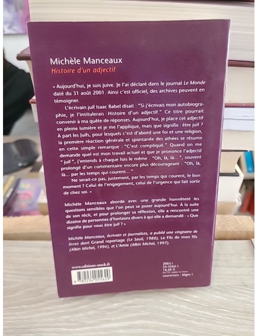 Histoire d'un adjectif – réflexion sur l'identité et l'engagement