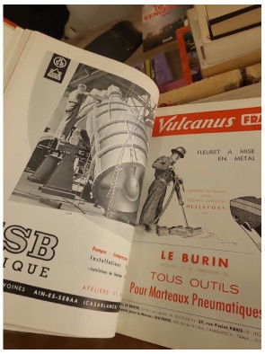 Recueil Réalités Marocaines 1954 - Grands équipements et publicité