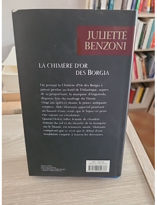 La chimère d'or des Borgia - Juliette Benzoni
