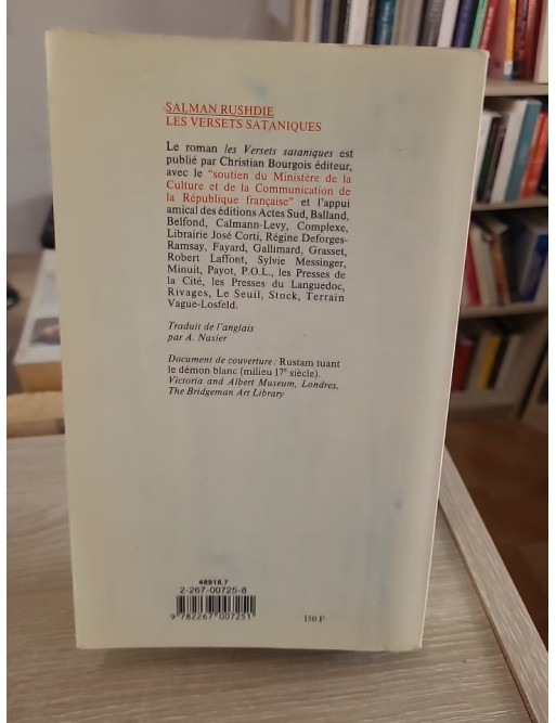 Les Versets sataniques - Salman Rushdie