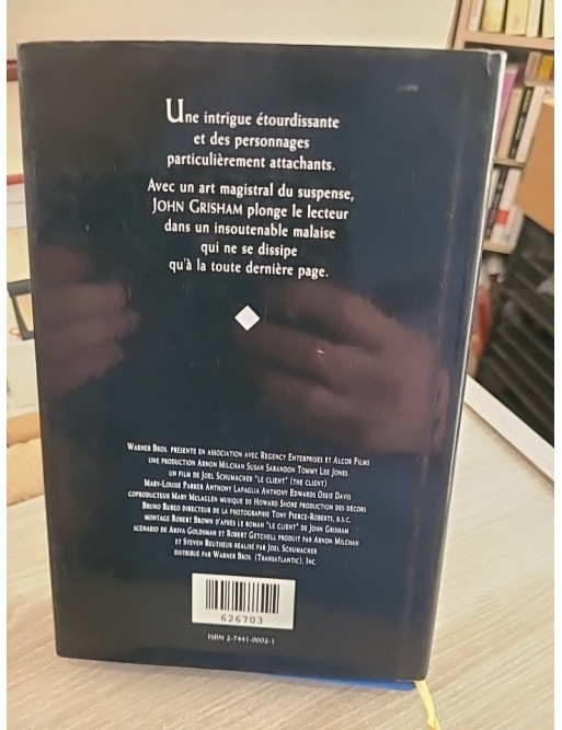 Le client - John Grisham - Thriller judiciaire haletant entre mafia et justice