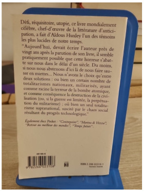 Le Meilleur des mondes - Aldous Huxley (édition Pocket 1988)