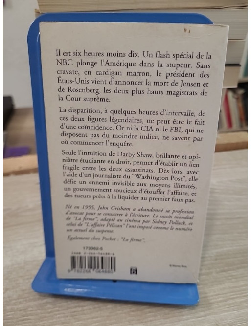 L'Affaire Pelican - Thriller juridique captivant de John Grisham