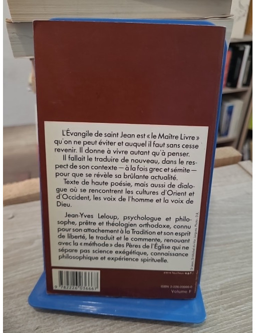 L'Évangile de Jean - Traduction et commentaire spirituel