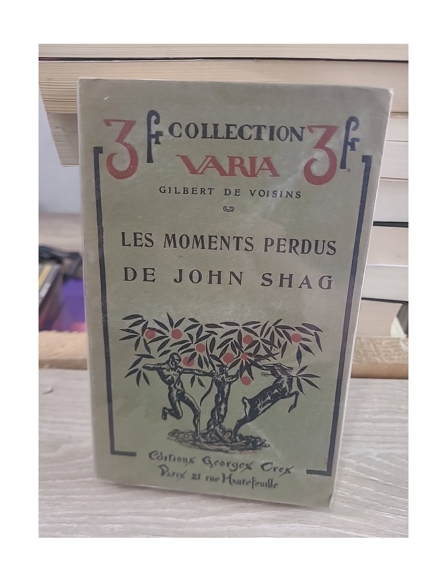 Les Moments perdus de John Shag - Roman littéraire français du XXe siècle