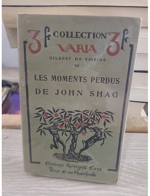 Les Moments perdus de John Shag - Roman littéraire français du XXe siècle