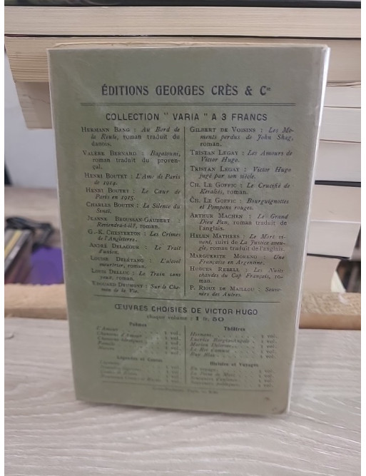 Les Moments perdus de John Shag - Roman littéraire français du XXe siècle