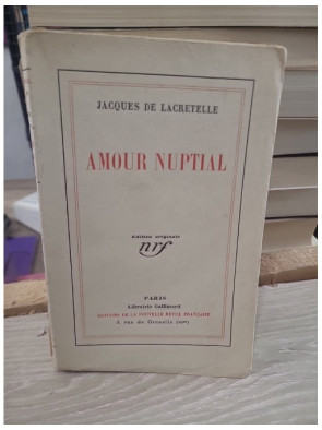 Amour nuptial - Roman de la vie conjugale et des sentiments