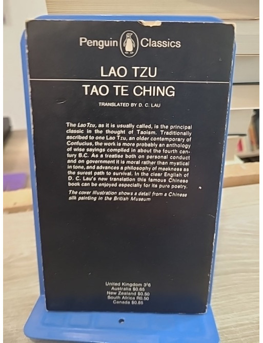 Tao Te Ching - Penguin Classics édition anglaise de la sagesse taoïste