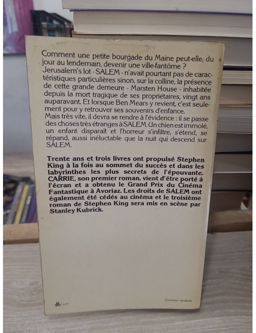 Salem - Roman d'horreur vampirique (Salem's Lot)