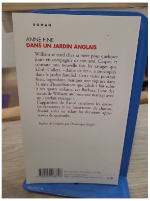 Dans un jardin anglais - Roman intimiste et regard sur les relations humaines