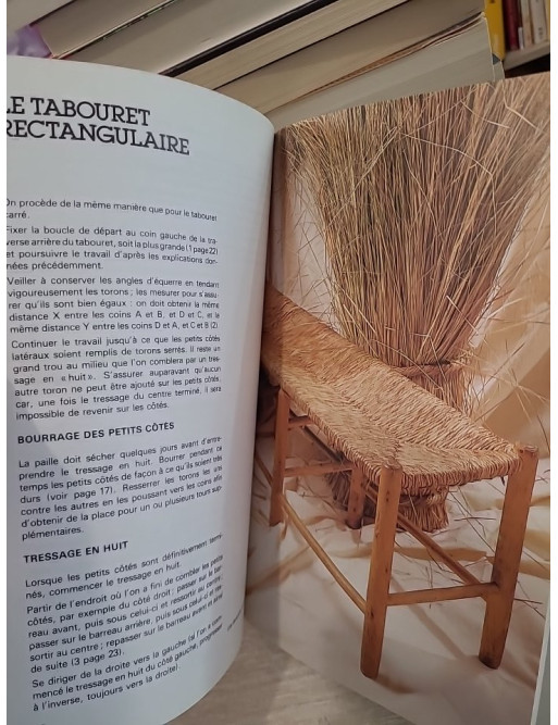 Cannage, rempaillage - Techniques artisanales pour restaurer sièges et chaises