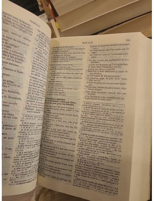 La Bible TOB - Traduction œcuménique de la Bible