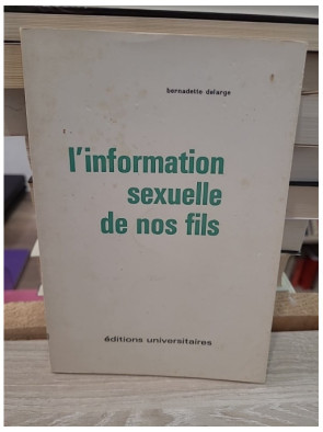 L'information sexuelle de nos fils