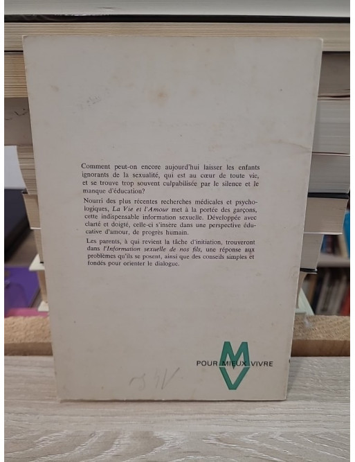 L'information sexuelle de nos fils