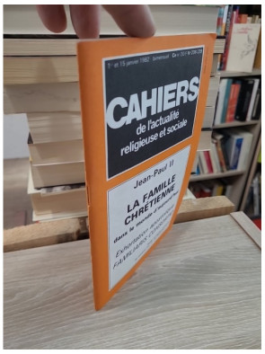 Cahiers de l'actualité religieuse et sociale n°182 : Jean Paul II, encyclique Redemptor Hominis